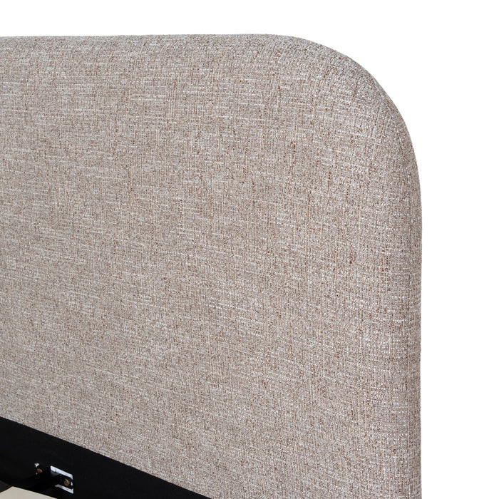 Meredith Queen Bed Frame - Stonish Beige