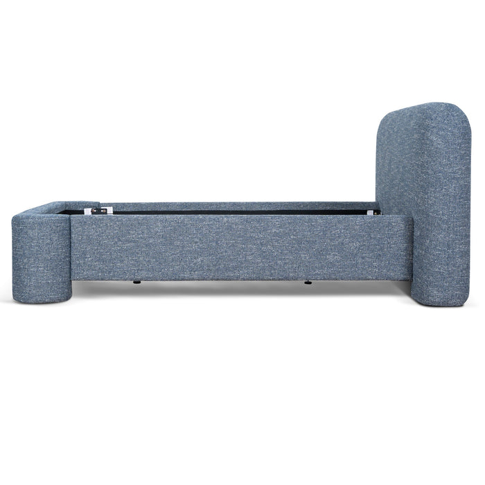 Reko Single Bed Frame - Prussian Blue