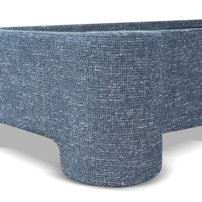 Reko Single Bed Frame - Prussian Blue