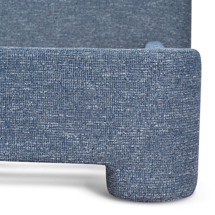 Reko Queen Bed Frame - Prussian Blue