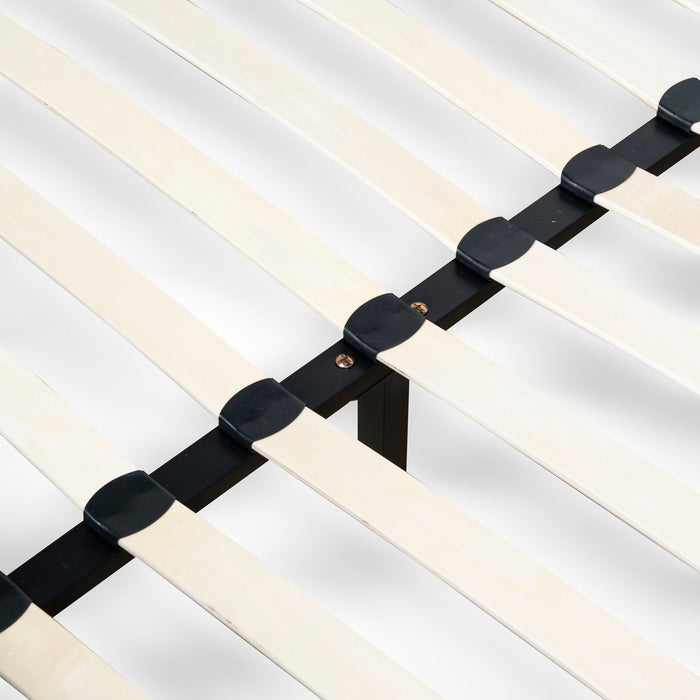 Reko Queen Bed Frame - Prussian Blue