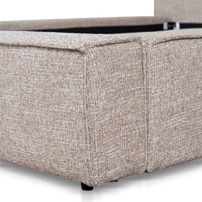 Castillo Queen Bed Frame - Stonish Beige