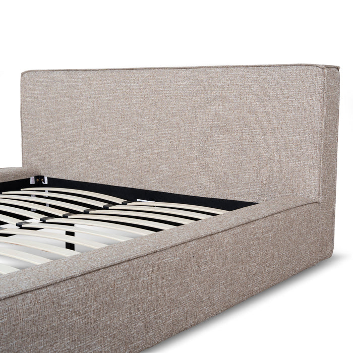 Castillo Queen Bed Frame - Stonish Beige