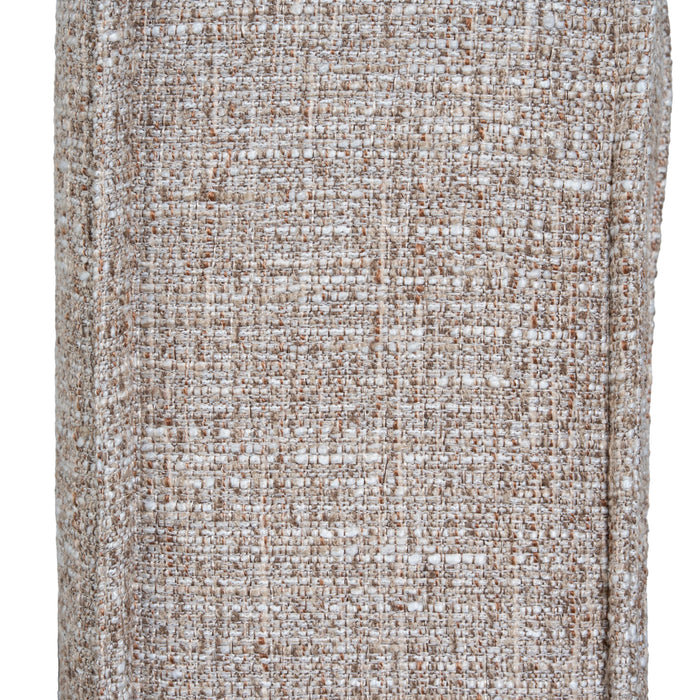 Castillo Fabric King Bed Frame - Stonish Beige
