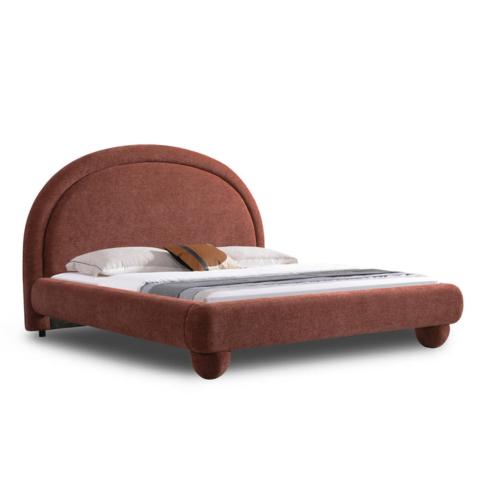 Elvane Queen Bed - Breeze Auburn