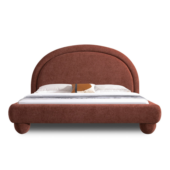 Elvane Queen Bed - Breeze Auburn