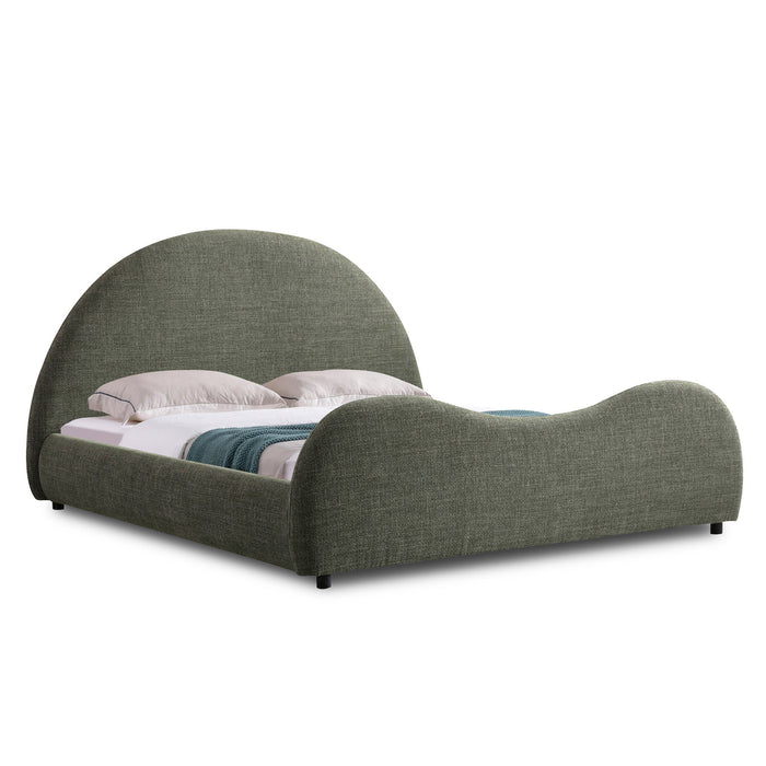 Eloura Queen Bed - Kaitoke Green
