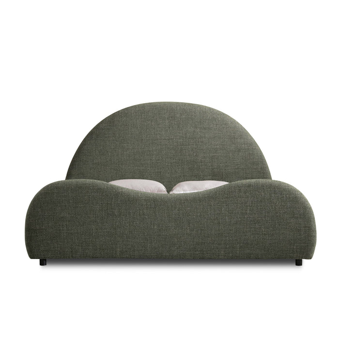 Eloura King Bed - Kaitoke Green