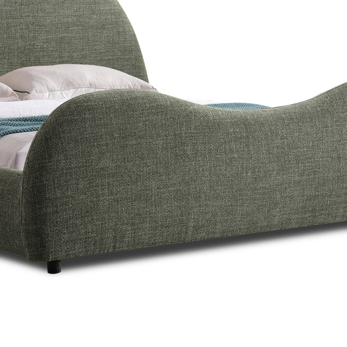 Eloura Queen Bed - Kaitoke Green