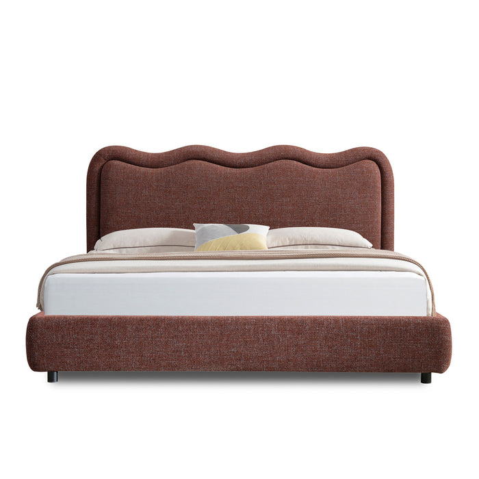 Serelle King Bed - Moss Brown