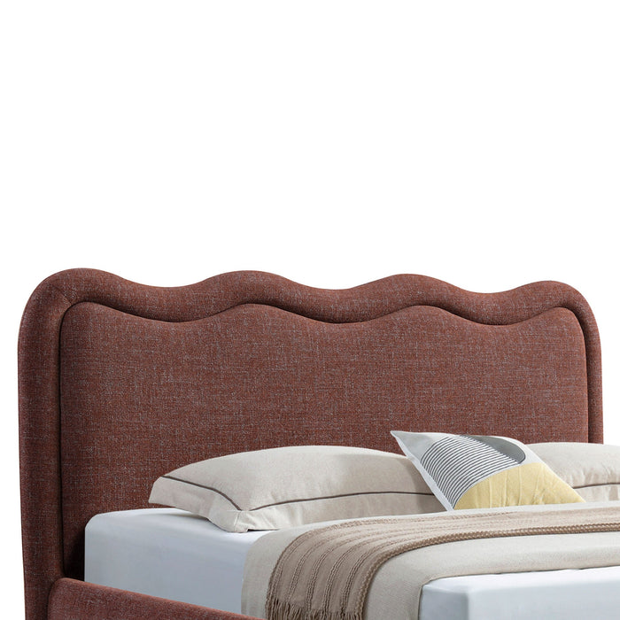 Serelle King Bed - Moss Brown