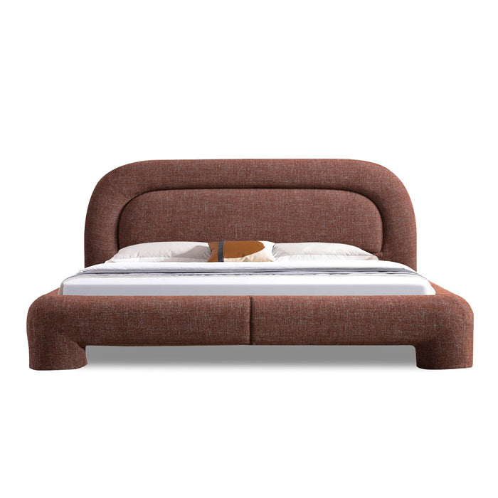 Peter Queen Bed - Moss Brown
