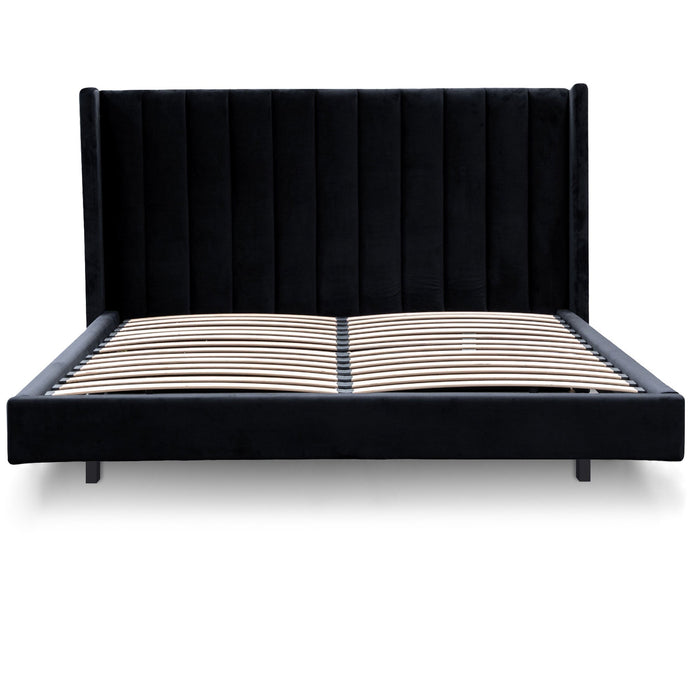 CBD8103-MI Queen Bed Frame - Black Velvet