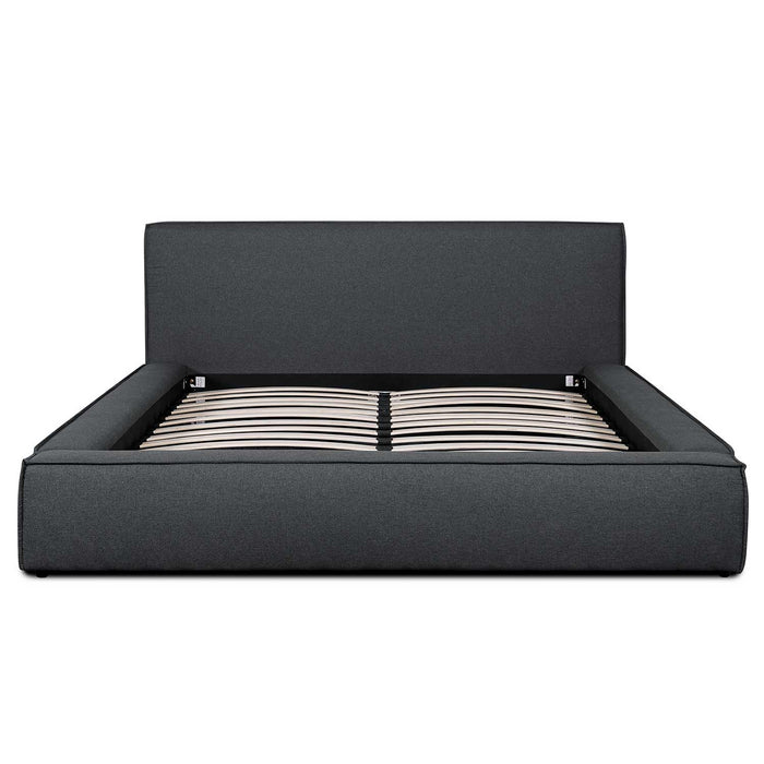 CBD6000-YO - King Bed - Fossil Grey Fabric