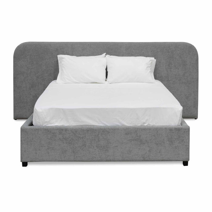 CBD6589-MI King Bed Frame - Flint Grey