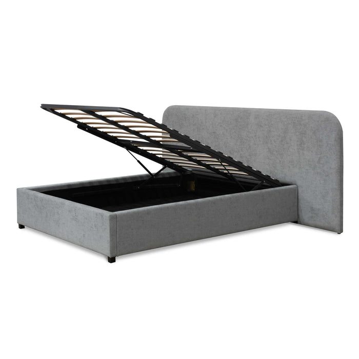 CBD6589-MI King Bed Frame - Flint Grey