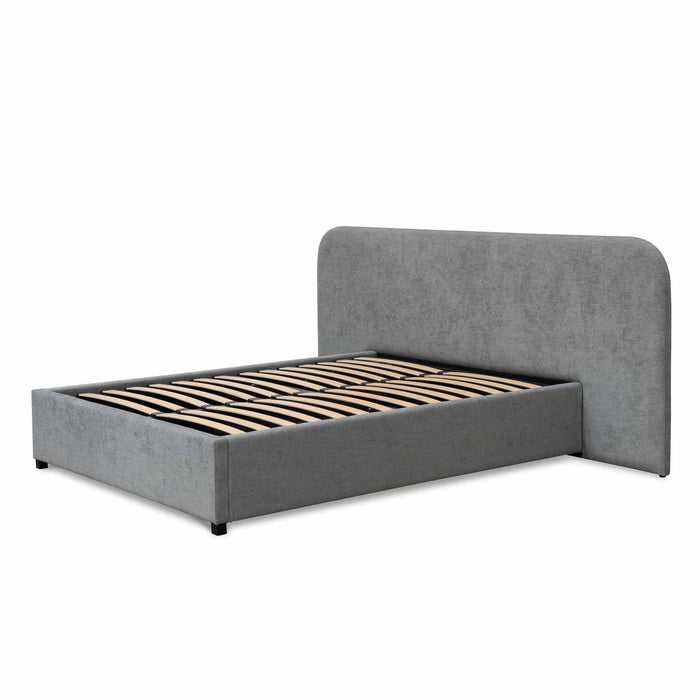 CBD6589-MI King Bed Frame - Flint Grey