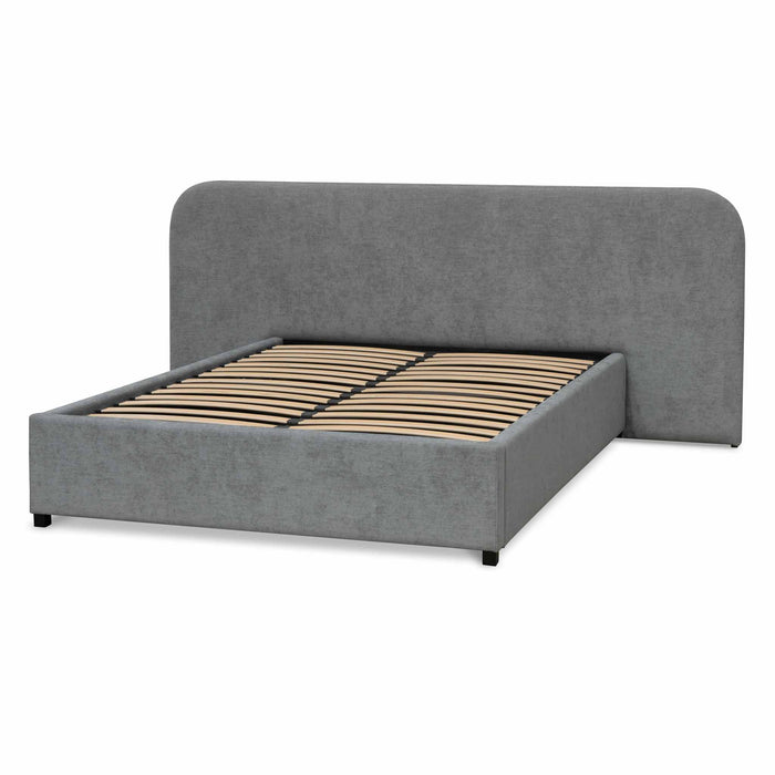 CBD6590-MI Queen Bed Frame - Flint Grey