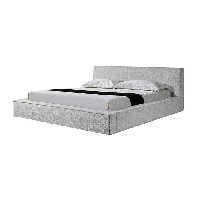 CBD6900-YO King Sized Bed Frame - Cloudy Pepper Boucle