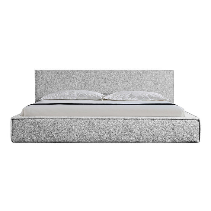 CBD6900-YO King Sized Bed Frame - Cloudy Pepper Boucle