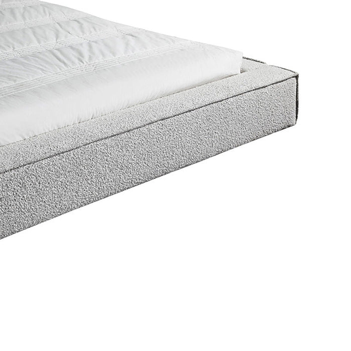 CBD6900-YO King Sized Bed Frame - Cloudy Pepper Boucle