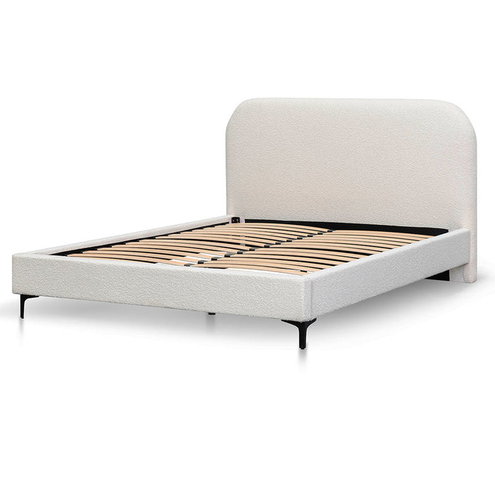 CBD8187-YO King Bed Frame - Cream White