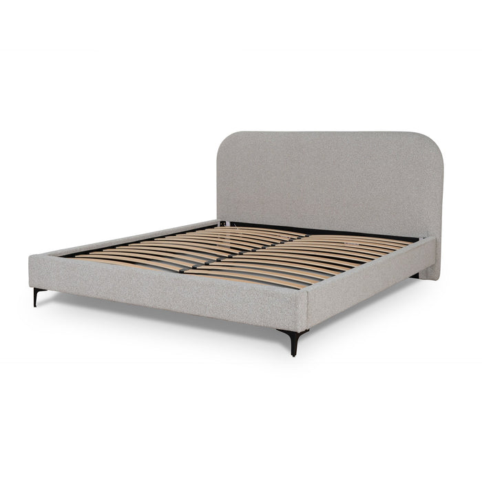 CBD8834-YO Queen Bed Frame - Clay Grey