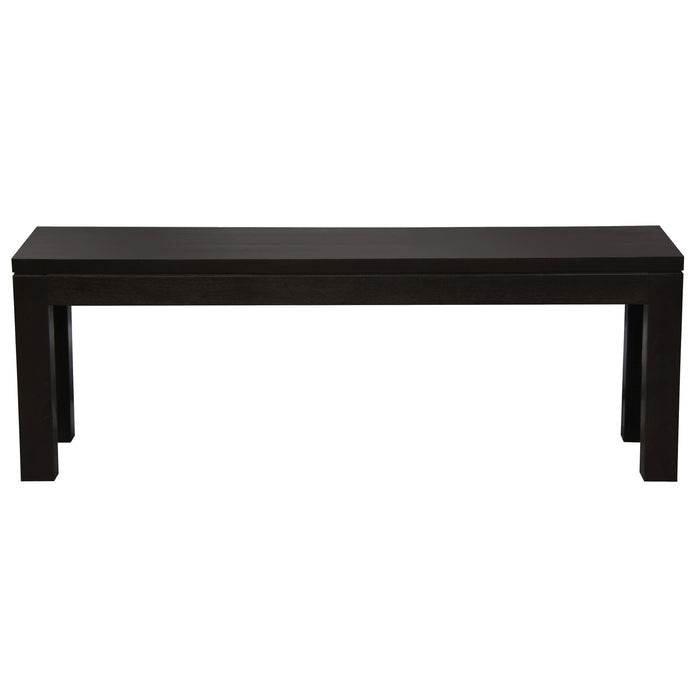 Tilda Solid Mahogany Bench - Large (Chocolate)