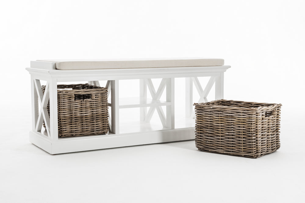 NovaSolo Halifax Bench & Basket Set