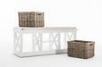 NovaSolo Halifax Bench & Basket Set