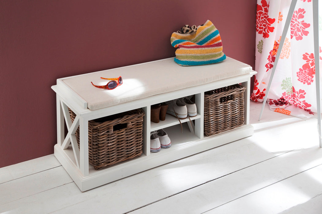 NovaSolo Halifax Bench & Basket Set