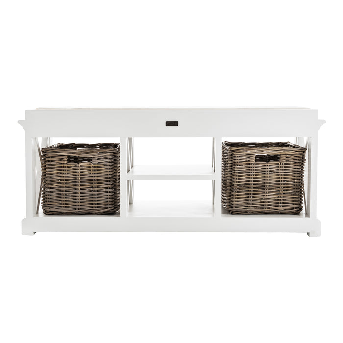 NovaSolo Halifax Bench & Basket Set