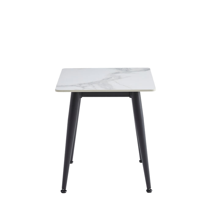 Brentley Side Table Brentley White Ceramic