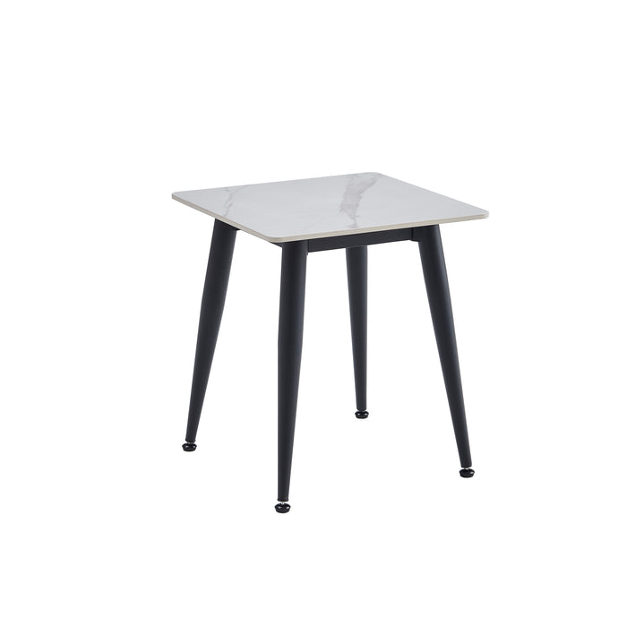 Benjamin Side Table Snow White Ceramic