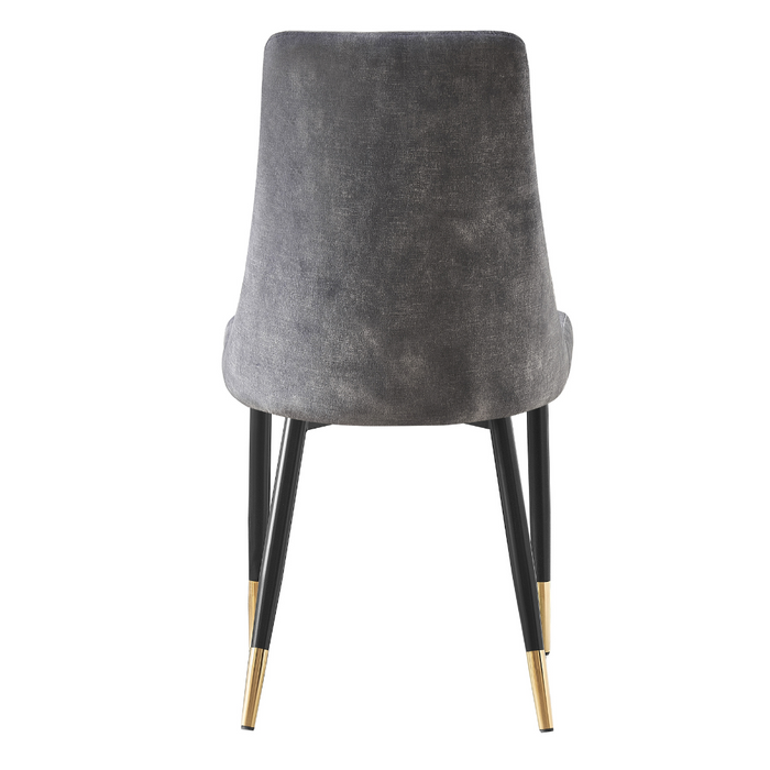 Maddison Chair Grey Velvet
