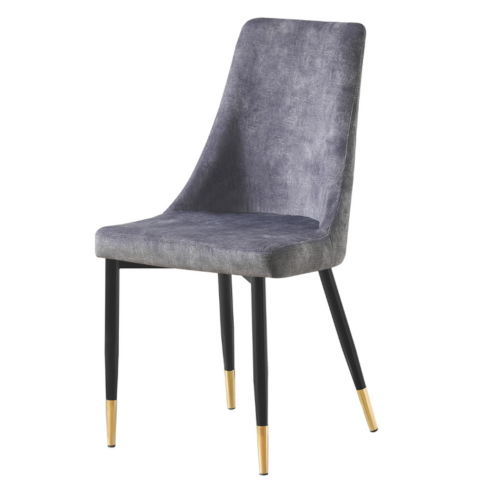 Maddison Chair Grey Velvet