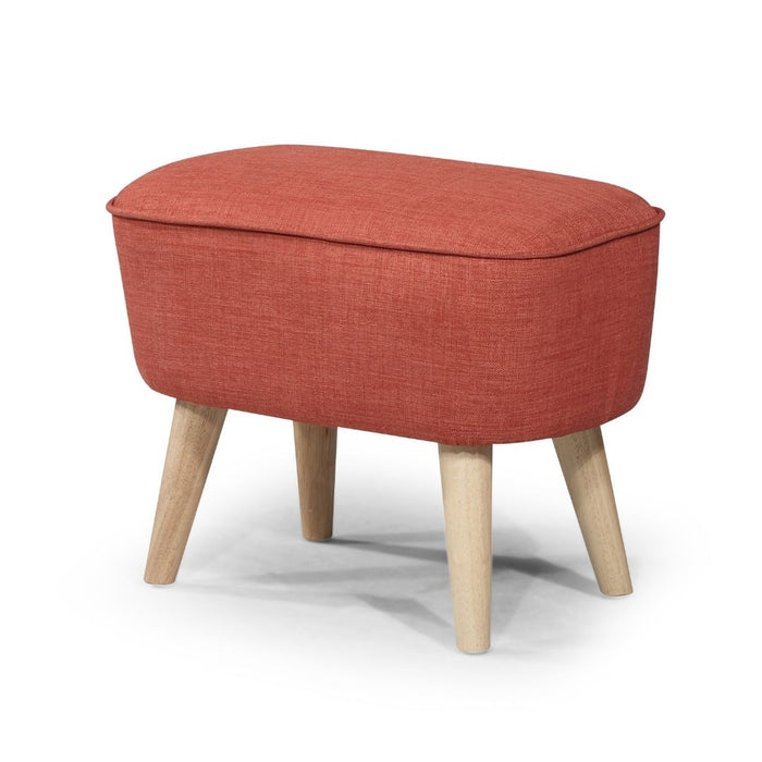 Georgia Foot Stool - Peach