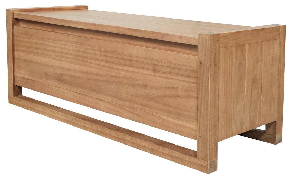 Jasper Blanket Box/Storage Bench (Natural)