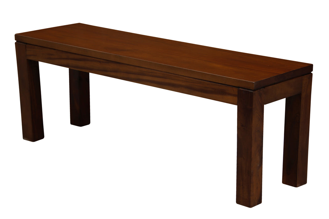 Tilda Solid Mahogany Bench Medium (Mahogany)