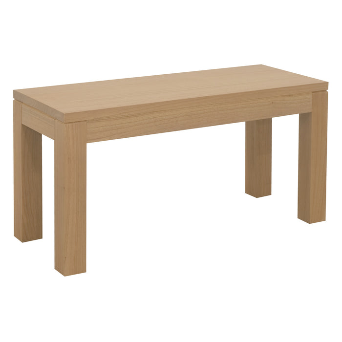 Tilda Solid Mahogany Bench - Small (Natural)