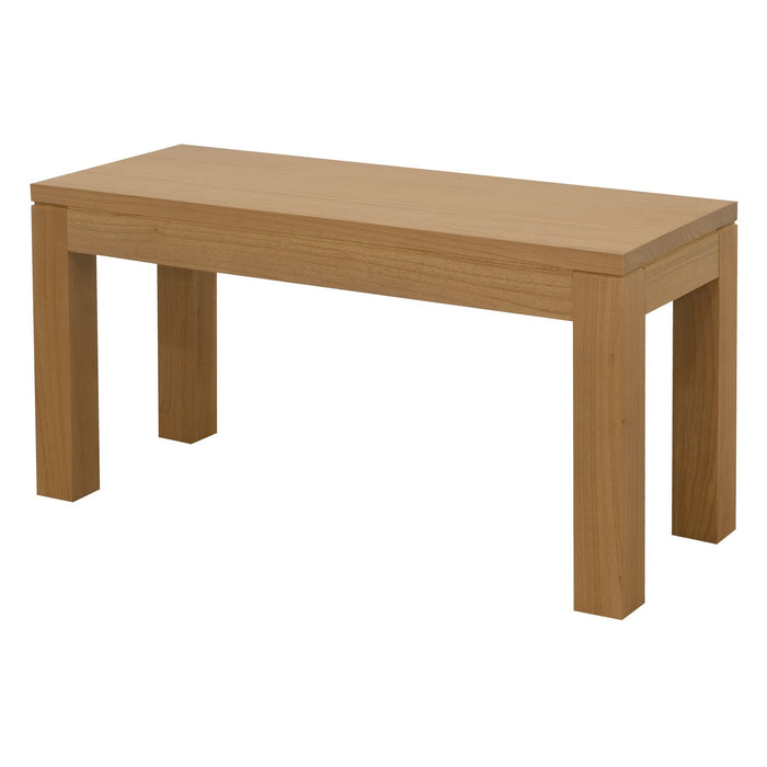 Tilda Solid Mahogany Bench - Small (Natural)