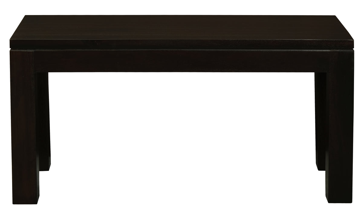Tilda Solid Mahogany Bench - Small (Chocolate)