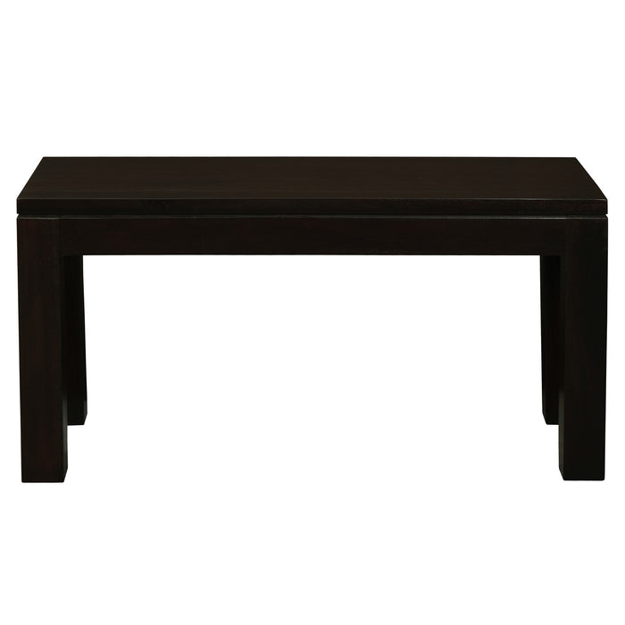 Tilda Solid Mahogany Bench - Small (Chocolate)