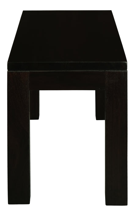 Tilda Solid Mahogany Bench - Small (Chocolate)
