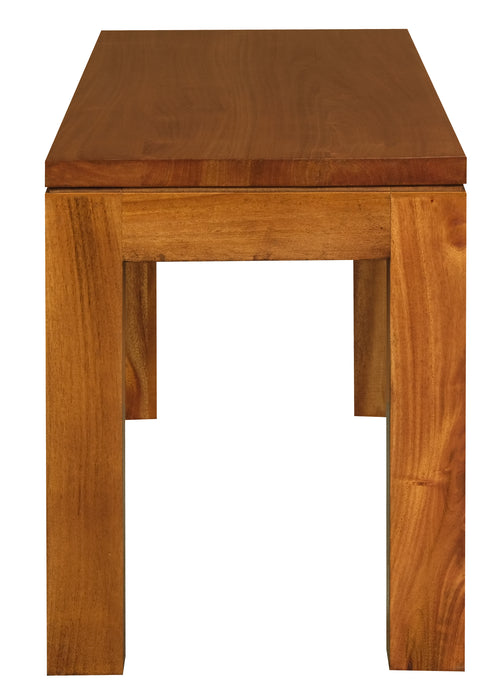 Tilda Solid Mahogany Bench - Small (Light Pecan)