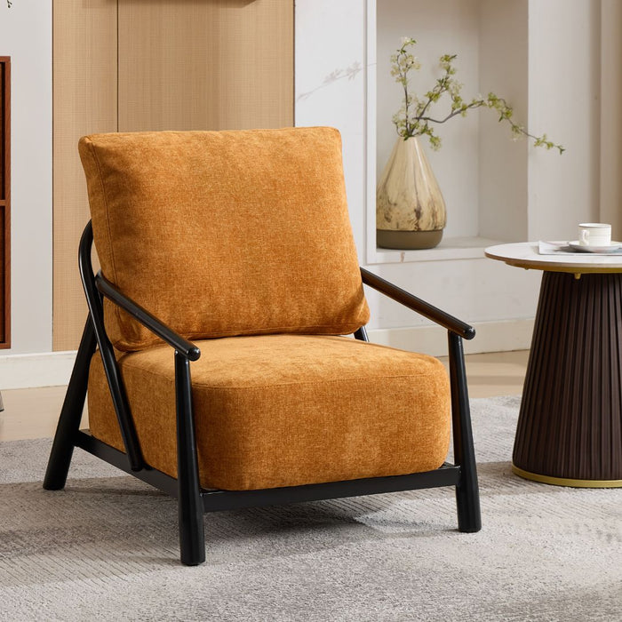 Amberley Chair Ochre Black