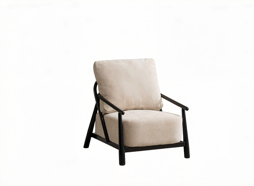 Amberley Chair Beige Black detail