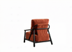 Amberley Chair Burgundy Black detail