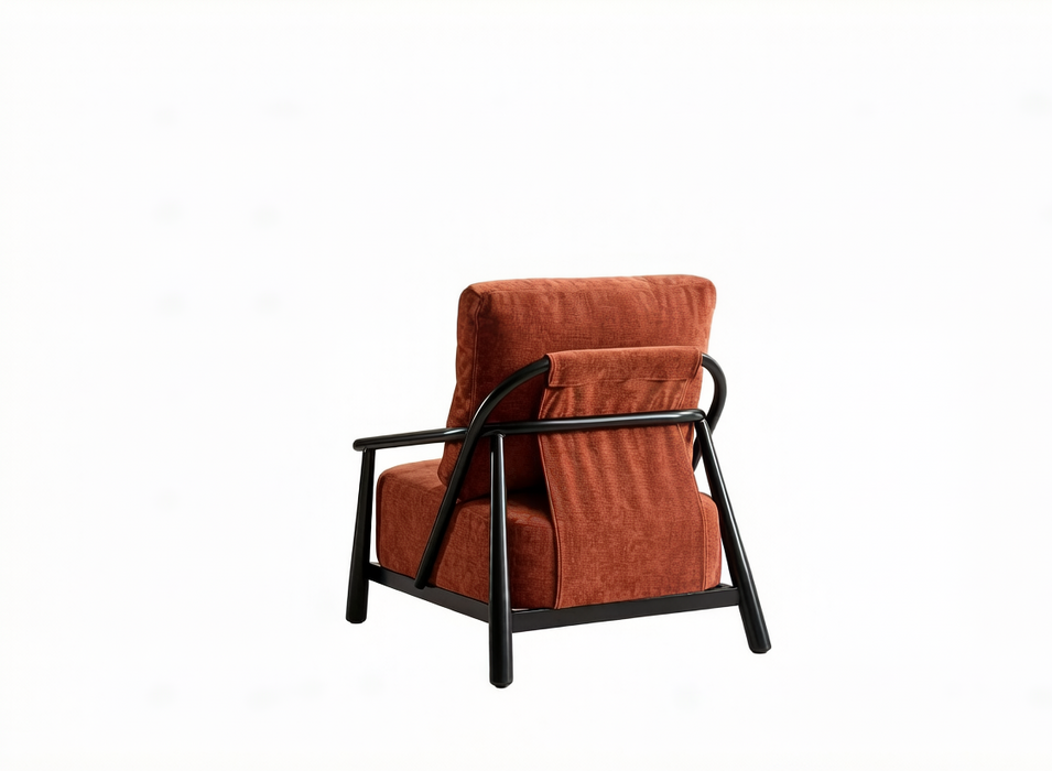 Amberley Chair Burgundy Black detail