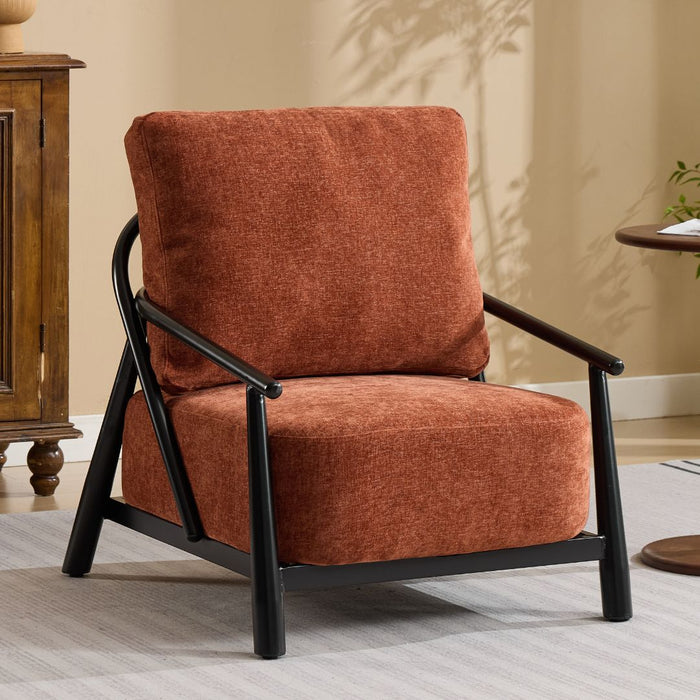 Amberley Chair Burgundy Black